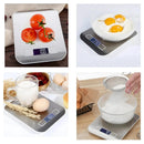 Balança de Cozinha Digital - 1kg até 10kg em Aço Inoxidável
