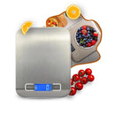 Balança de Cozinha Digital - 1kg até 10kg em Aço Inoxidável